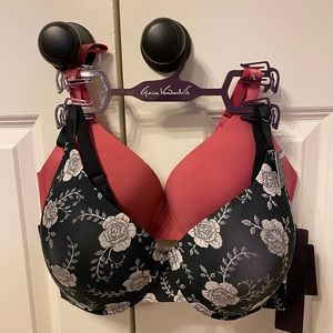 NWT Gloria Vanderbilt 2 Pack Bra Set - Plus